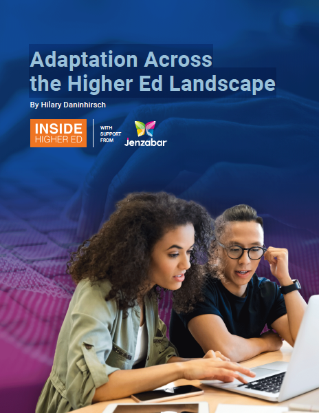 Adaptation Across the Higher Ed Landscape